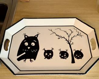 Adorable Owl Platter