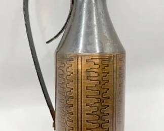 Mid-Century Modern Brutalist Style Copper Pitcher