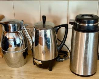 (3) Vintage Metal Kitchen Items