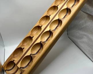 Gorgeous Inlaid David Levy Mancala Game Board