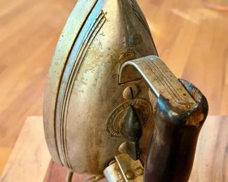 vintage Singer Model B Automatic Electric Iron-works