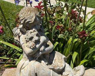cement statue