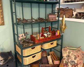 rod iron shelf