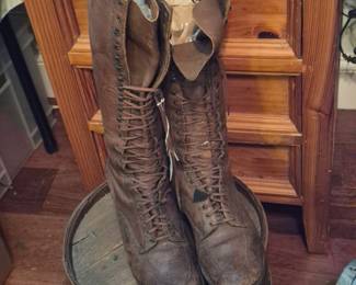 vintage field boots