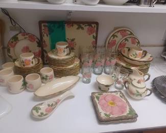 Desert Rose Dishes