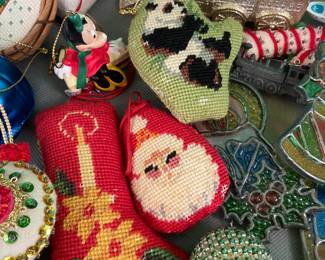 VINTAGE CHRISTMAS ORNAMNETS