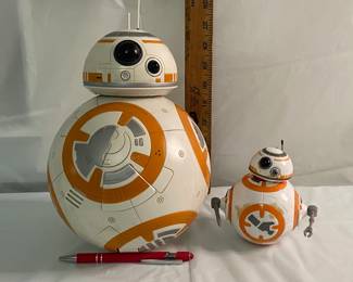 STAR WARS BB - 8 FIGURES ( LARGE ONE IS INTERACTIVE )