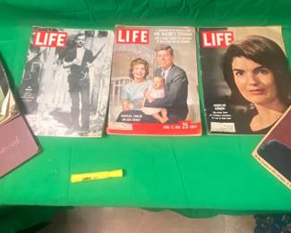 JFK HISTORICAL COLLECTION /PUBLICATIONS & " THE TORCH IS PASSED" BOOK