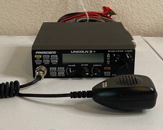 PRESIDENT LINCOLN II + CB RADIO TRANCEIVER