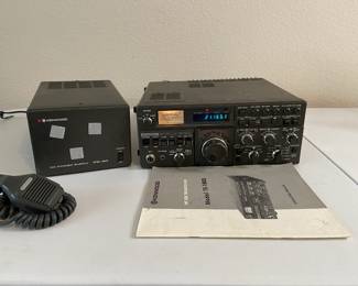 KENWOOD TS-430S HF TRANSRECEIVER & POWER SOURCE