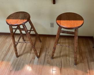 30 inch oak barstools