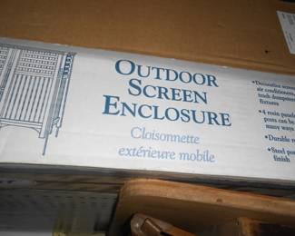Outdoor Screen Enclosures still in box