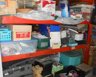 Stuff and shelving
