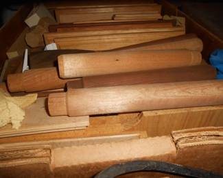 Wood legs plus other wooden cutouts
