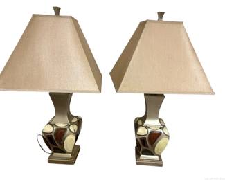 Two Ashley Furniture Lamps