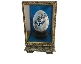 Hand Painted Egg in Case