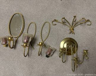 Collection of Gold Wall Decor