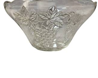 Punch Bowl With 10 Glass Cup
