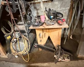 Air compressor; Chainsaw; Electric Tools