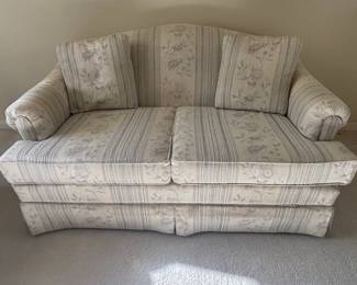 Clayton Marcus Floral Upholstered Loveseat
