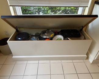 Custom Built Storage Bench
