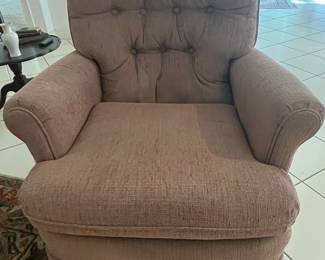 La-Z-Boy Tufted Upholstered Armchair