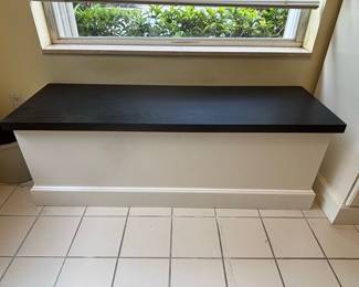 Custom Built Storage Bench