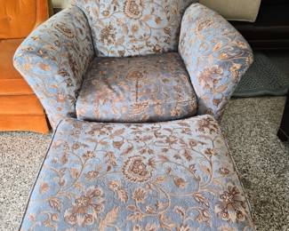 Stickley Chair and ottaman