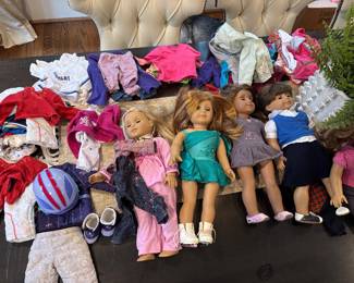 Lot of American girl