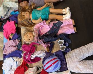 Lot doll clothes