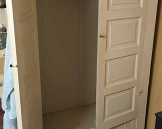 Vintage Wooden Armoire or Wardrobe second image