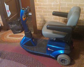 Blue Sundancer Mobility Scooter second image