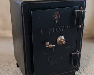 Antique Combination Safe second image