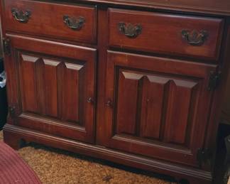 Vintage Kling Colonial China Hutch second image