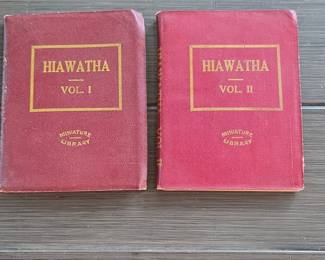 Hiawatha Miniature Books