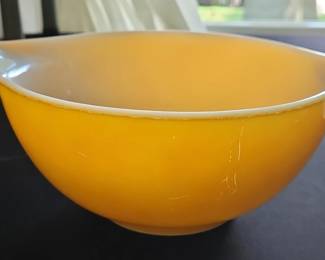 Yellow Pyrex Cinderella Bowl