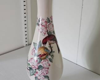 Lenox Serenade Vase with Bird and Flowers