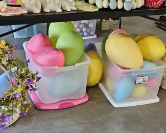 Easter Eggs and Wreath