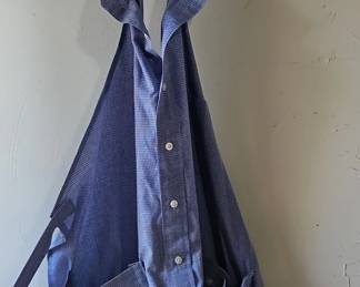 Blue Gingham Apron