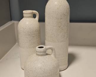 Speckled Ceramic Jugs Set