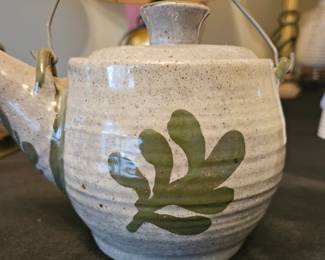 Speckled Ceramic Teapot third image