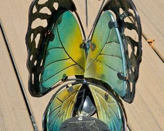 Metal Butterfly Garden Decor second image