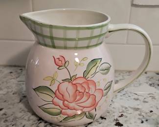 Franciscan Desert Rose Pitcher