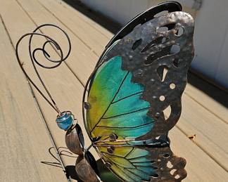 Metal Butterfly Garden Decor