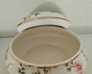 Floral Egg Trinket Box second image