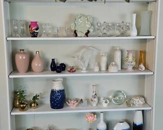 Assorted Vases and Decorative Objects