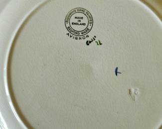 Ridgways Avignon Hand Painted Piece Dinnerware Set third image