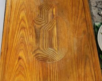 Carved Wood Cutting Board