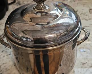 Silver Plated Ice Bucket