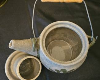 Speckled Ceramic Teapot second image
